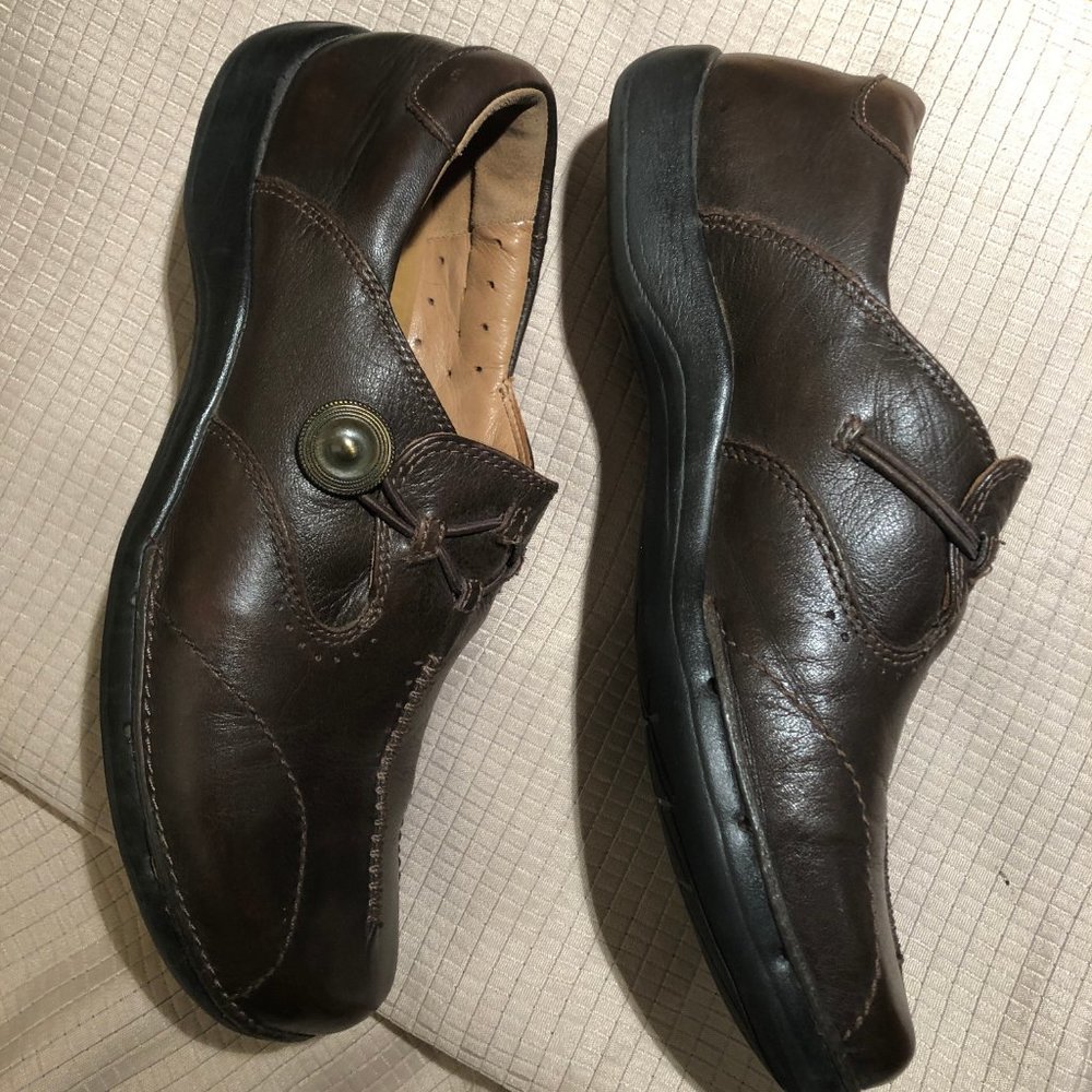 Clarks Women Unstructured Loop Loafers Size 8 1/2 - image 2